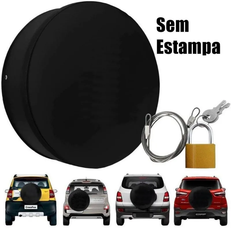 Capa Estepe Liso Sem Estampa EcoSport CrossFox TR4 AirCorss Spin Universal