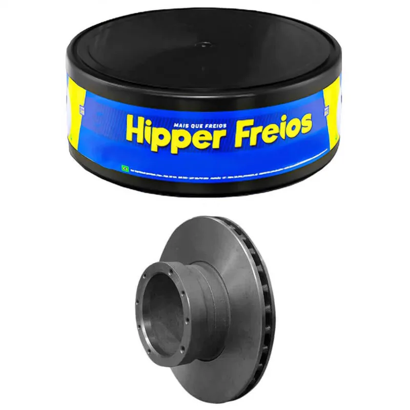 Disco Freio Traseiro Accelo 1016 2011 a 2024 Hipper Freios