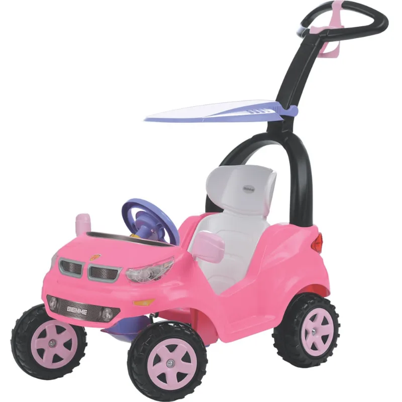 Carrinho de Passeio Biemme Push Baby Easy Ride Rosa Andador