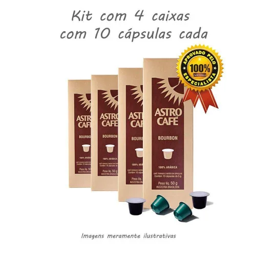 Cafe Do Centro Em Capsula Bourbon C/8 - BOURBON