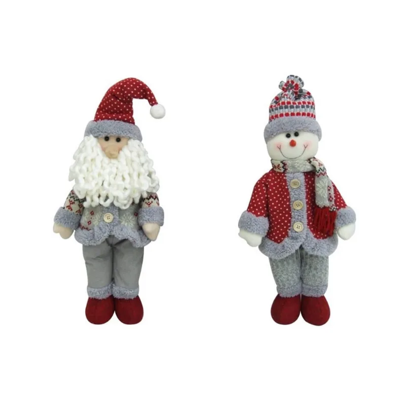 Kit papai noel E boneco de neve 43CM