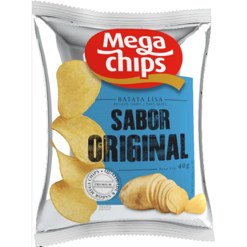 Batata Mega Chips Lisa Original 40g
