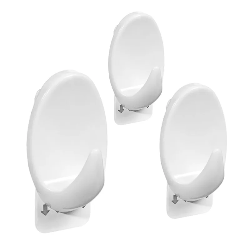 Conjunto de Gancho Plástico Oval p, M e G - OR30114 - ordene