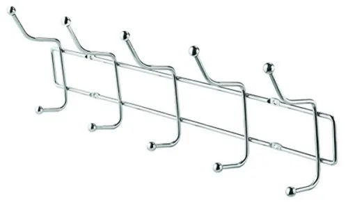 Cabide Ordene C/5 Ganchos Metal Parede - ORDENE BR