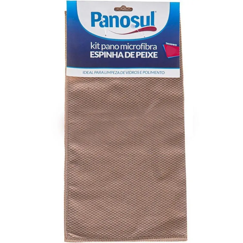 Kit 6 Pano 40x60 Espinha De Peixe Microfibra Super Absorção Panosul