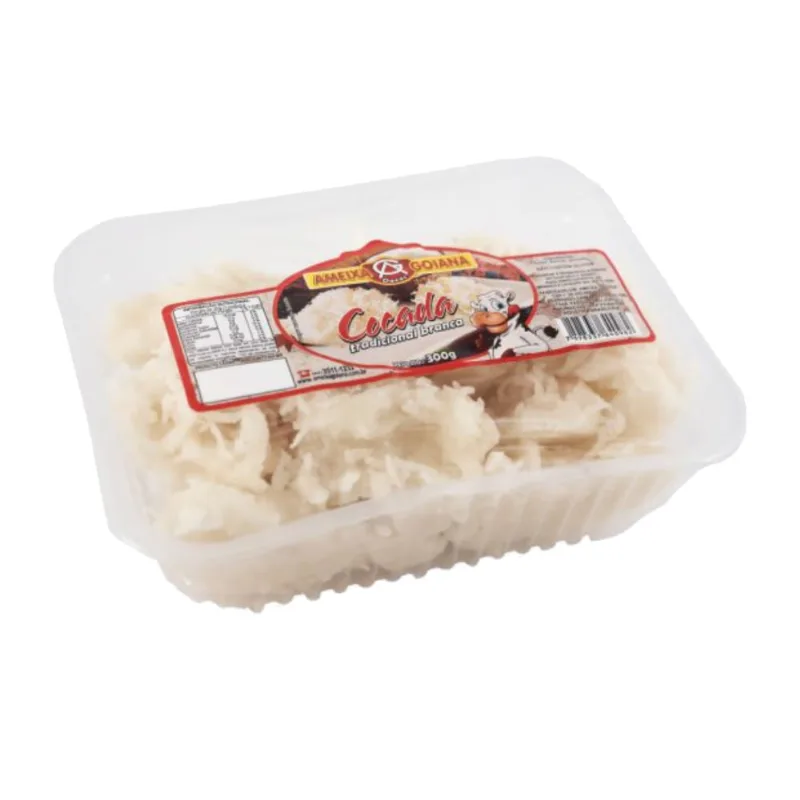 Cocada Ameixa Goiana Branca Tradicional Bandeja 300g