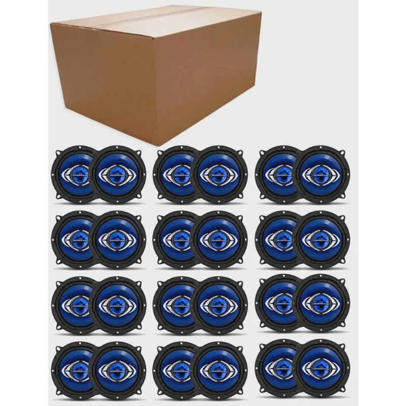 Kit 12 Pares Alto Falante Hurricane Quadraxial CM5 5 Polegadas 130W (Par)