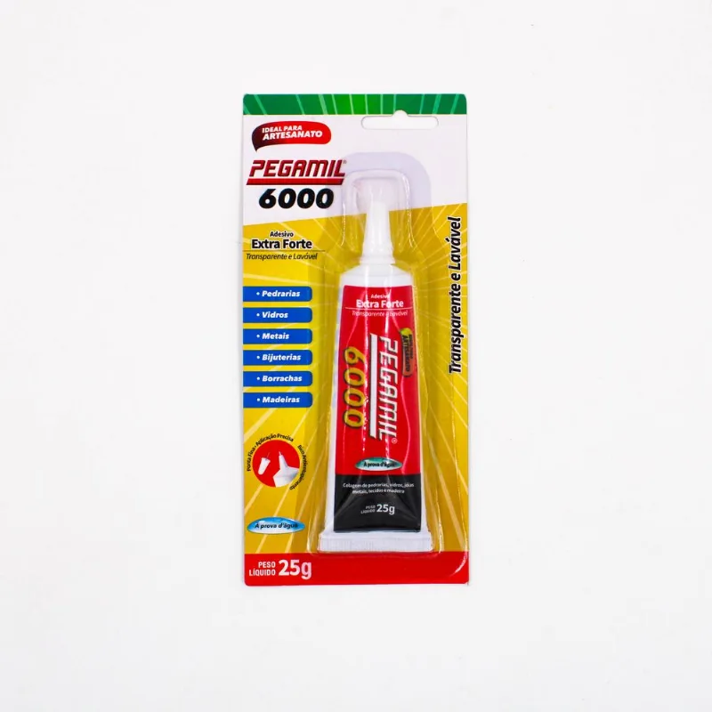 Cola Pegamil 6000 Blister C/ 25G Unica