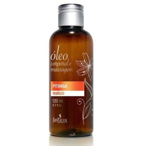 Oleo Corporal E Massagem Pitanga 120ml Feitiços - FEITICOS - Higiene E Beleza