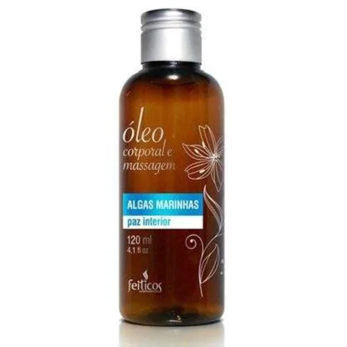 Oleo Corporal E Massagem Algas Marinhas 120ml Feitiços - FEITICOS - Higiene E Beleza