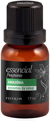 ESSENCIAL AMAZONIA ENCANTOS DA SELVA 17ML FEITIÇOS AROMÁTICOS - AMAZONIA - Cosméticos E Perfumaria