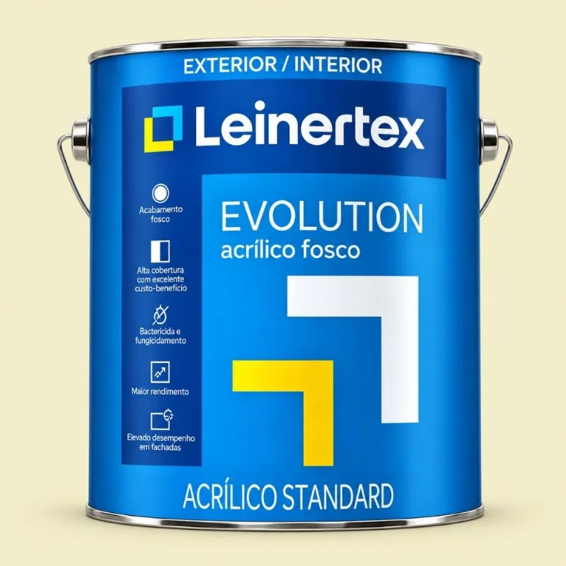 Tinta Standard Acrílica Fosco Palha 3,6L Evolution