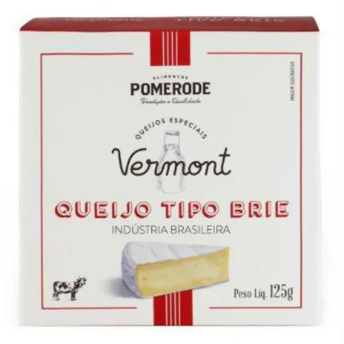 QUEIJO BRIE VERMONT - VERMONT - Laticínios E Produtos De Origem Animal