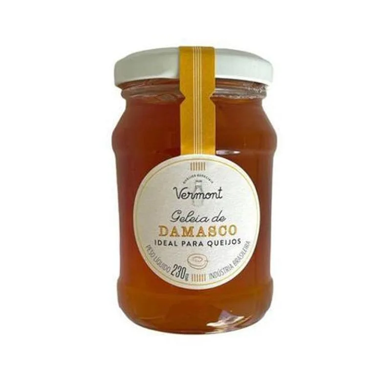 Geleia De Damasco Vermont 230g - Não Informado - Mercearia