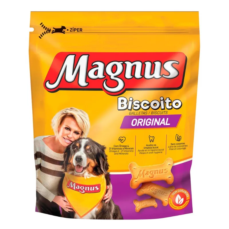 Biscoito Magnus Original Cães 1kg