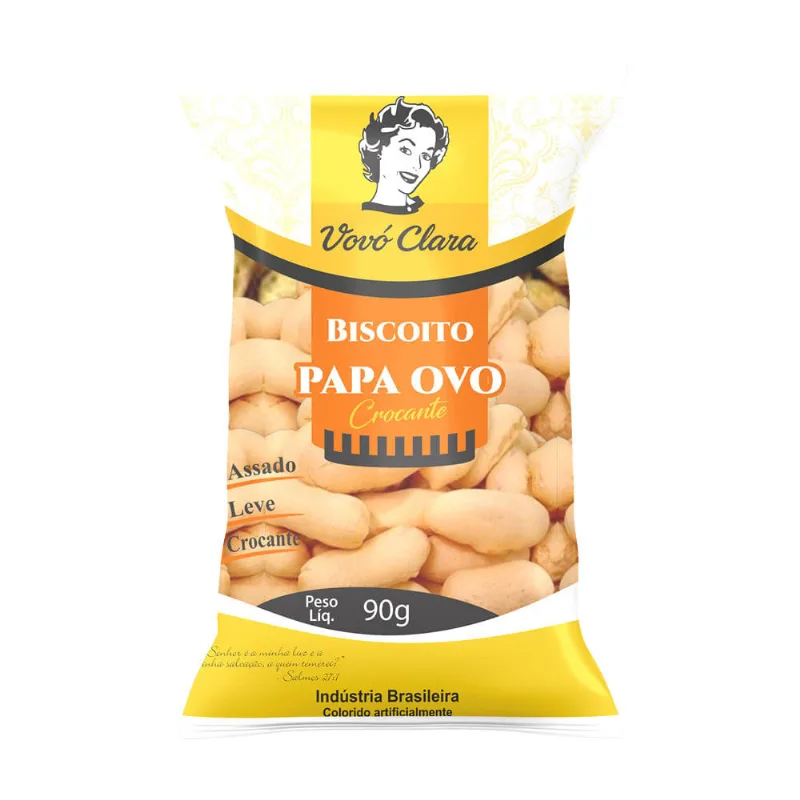 Biscoito Escaldado Crocante Vovó Clara 150g