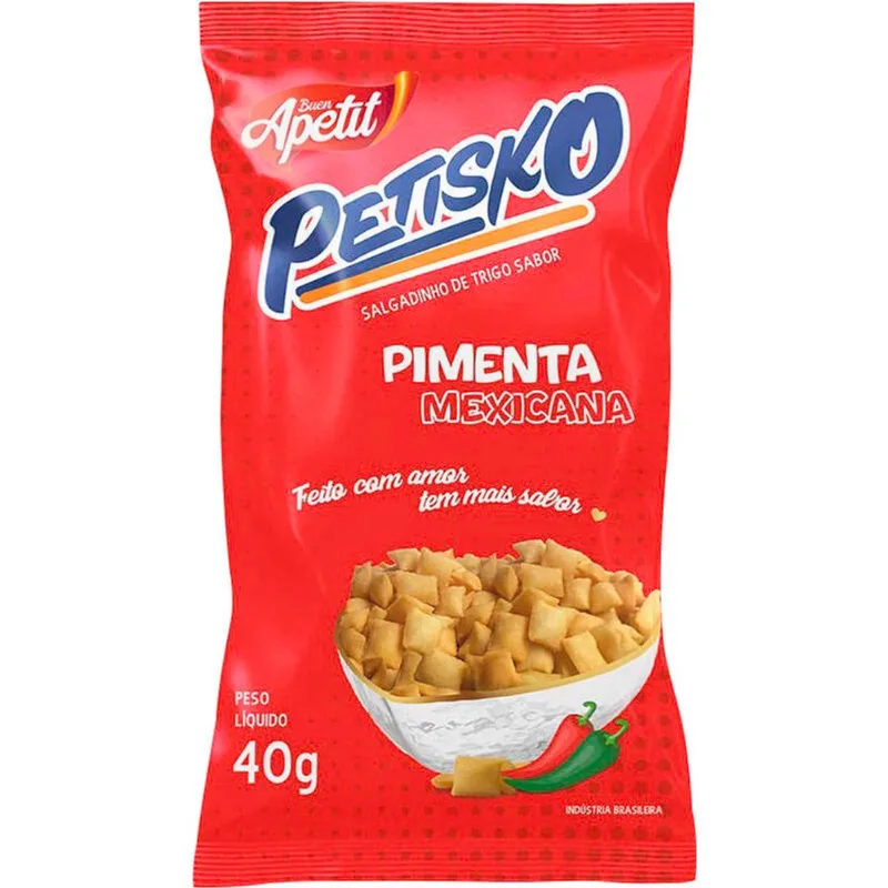 Salgadinho Apetit Pimenta Mexicana 40g