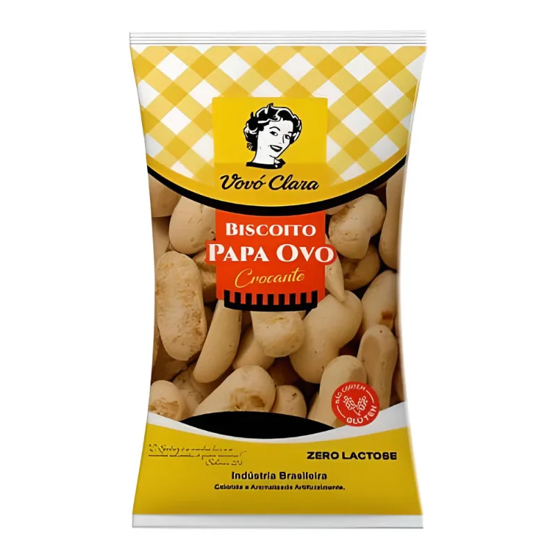 Biscoito Papa Ovo Vovó Clara 90g BISC VOVO CLARA 90g, PAPA OVO