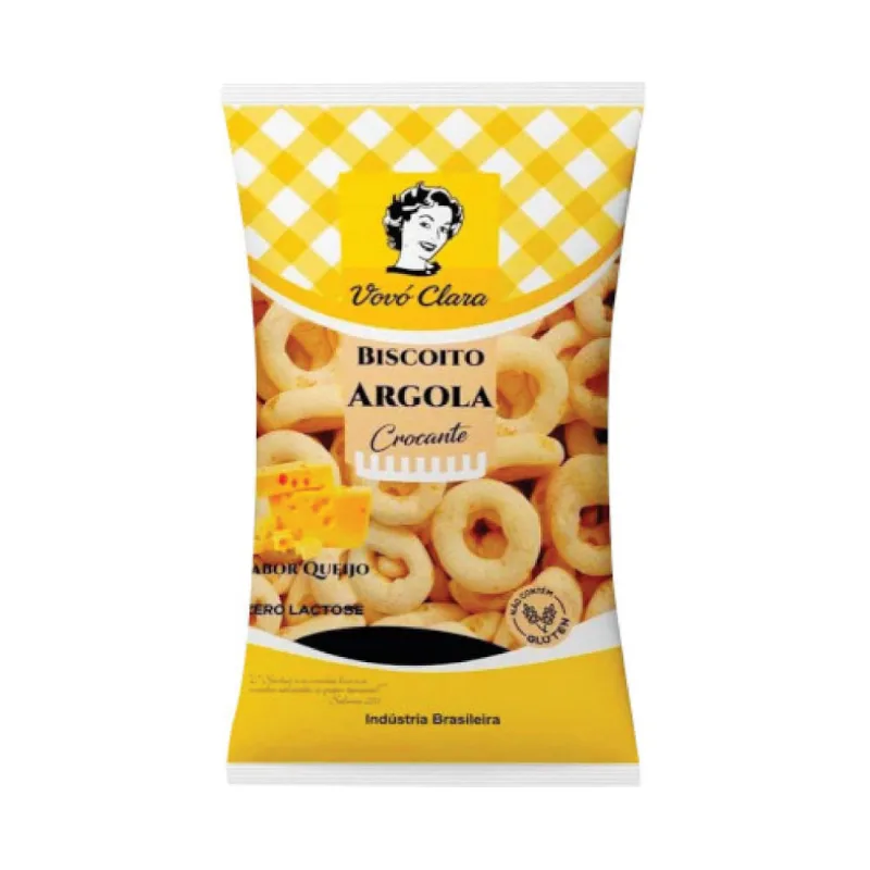 Biscoito Argola Vovó Clara Queijo 90g
