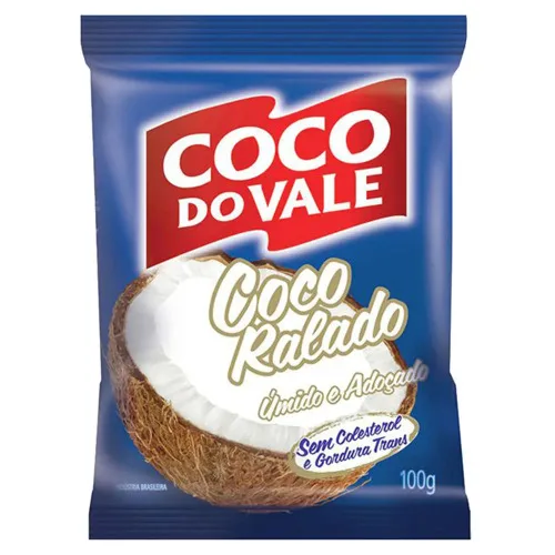 Coco Ralado Umido E Adocado 24/r - COCO DO VALE
