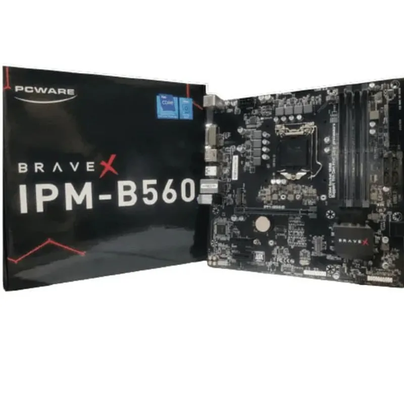 Placa Mãe Pcware Ipm-b560 Brave X - Lga1200 Pcware