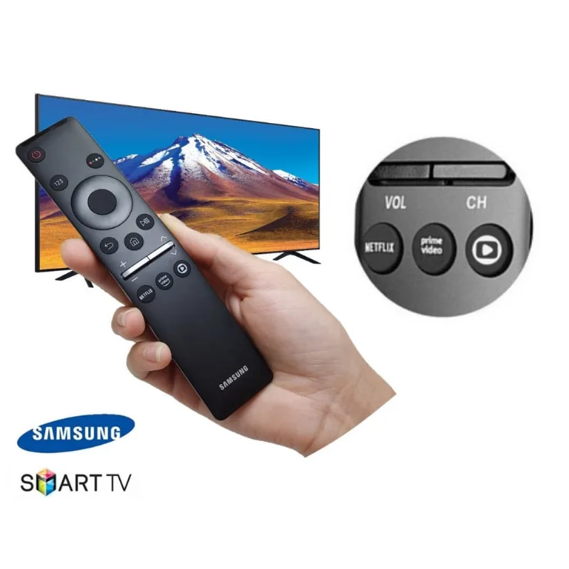 Controle Tv Remoto Samsung Smart Tv 4k Linha Ru7100 2019 Original