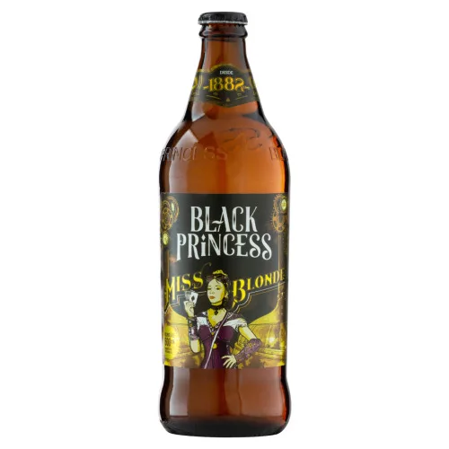 Cerveja Blond Ale Miss Blonde Black Princess Garrafa 600ml - BLACK - Bebidas
