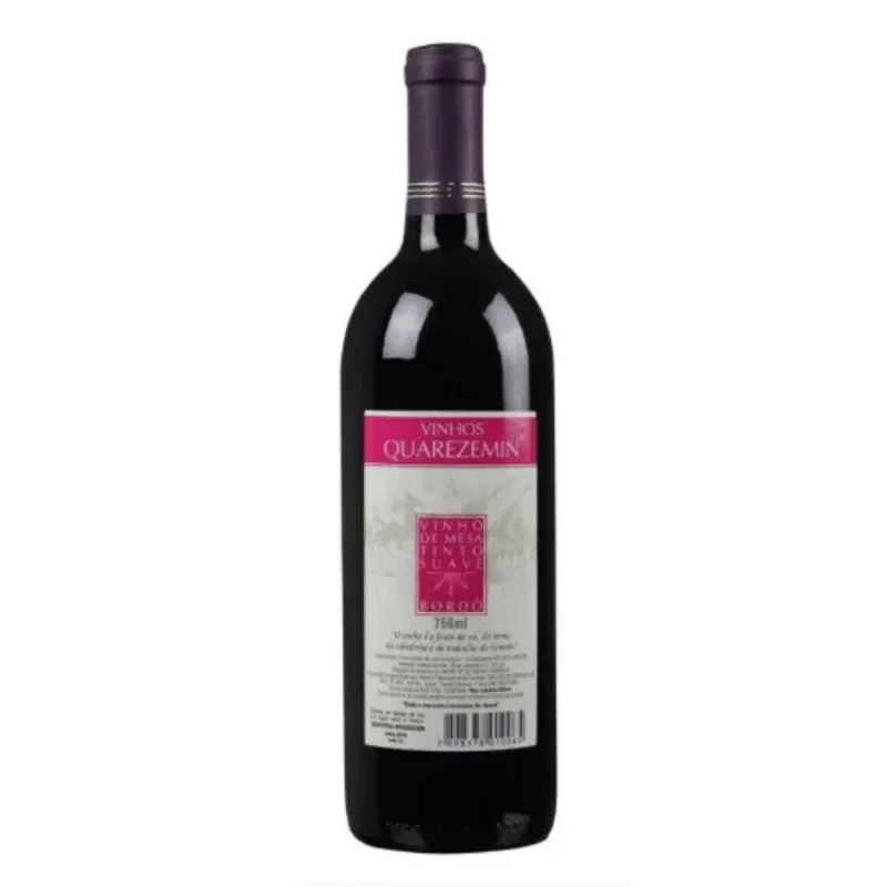 Vinho Brasileiro Quarezemin Tinto Suave 750ml