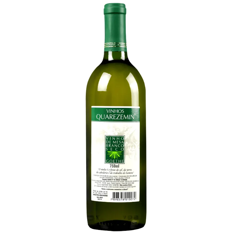 Vinho Brasileiro Quarezemin Goethe Seco 750ml