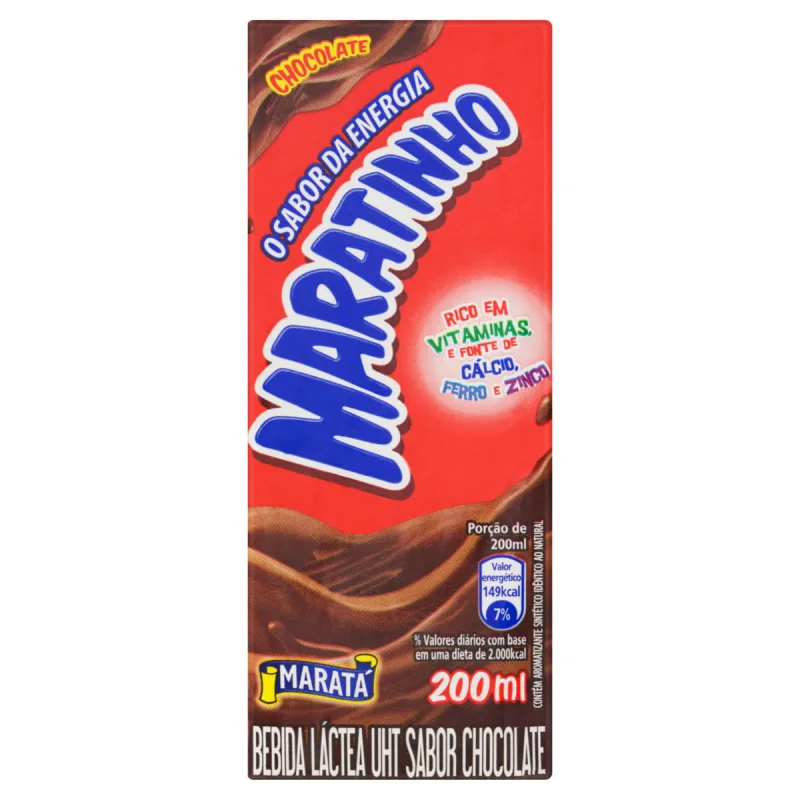 ACHOC LIQ MARATINHO 200ML - MARATINHO - Frios E Laticinios