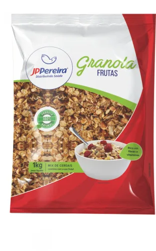 Granola J P Pereira Frutas E Mel 1kg - J P PEREIRA - Mercearia