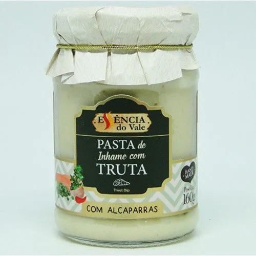 Pasta De Ricota/truta E Alcaparras 160g Essencia - ESSENCIA DO VALE