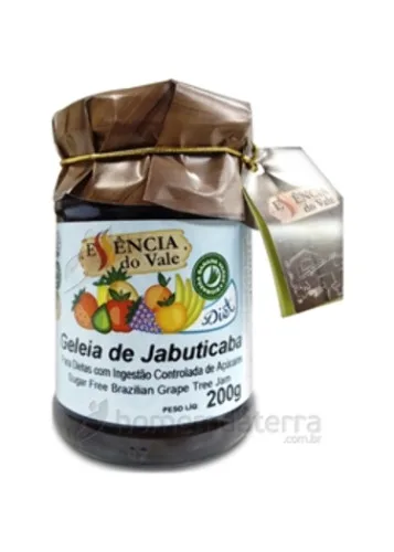 Geleia De Jabuticaba Diet Essência Do Vale 200g - ESSENCIA DO VALE