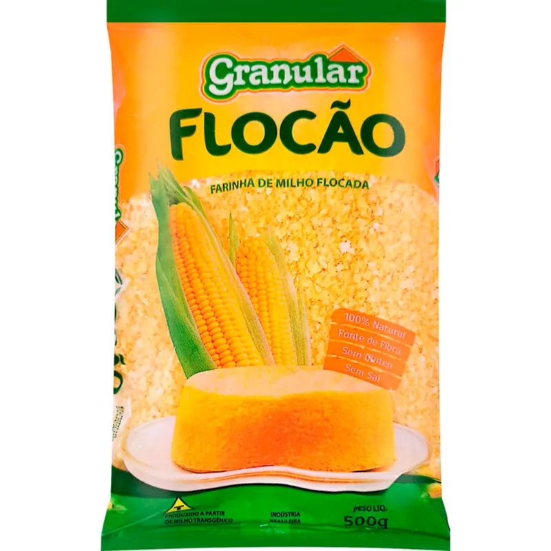 Flocão de Milho Granular 500g