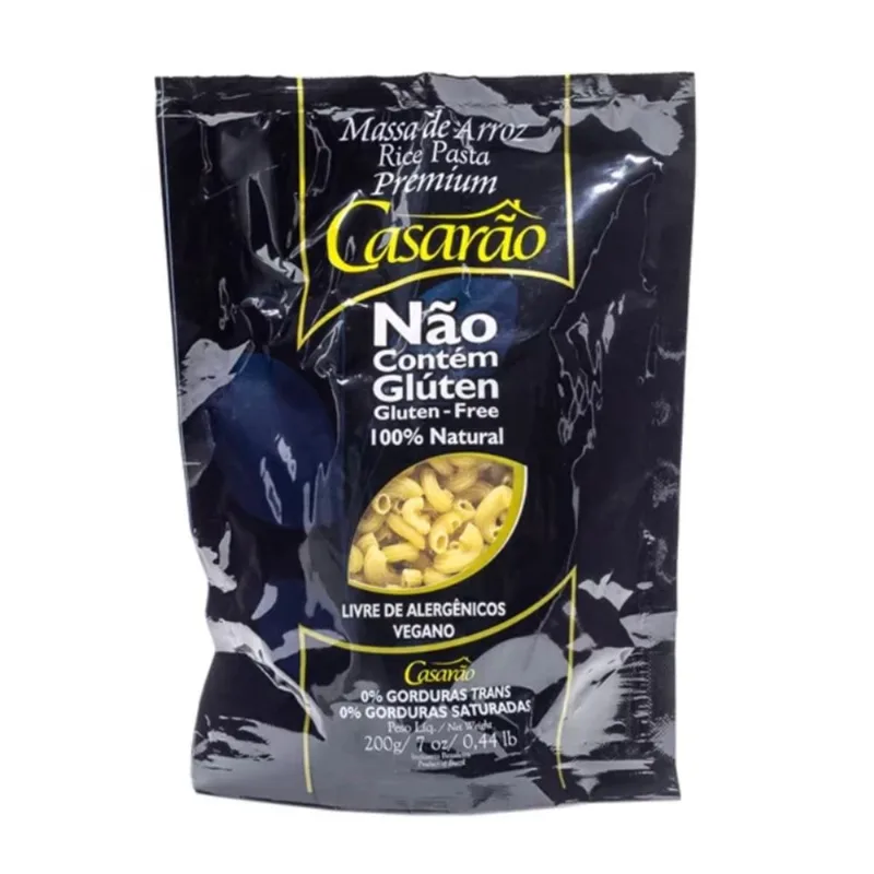 Kit 6X: Macarrão Amori Premium Sem Glúten Casarão 200g