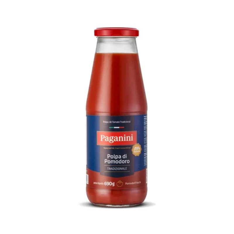 Kit 3X: Polpa de Tomate Paganini 690g