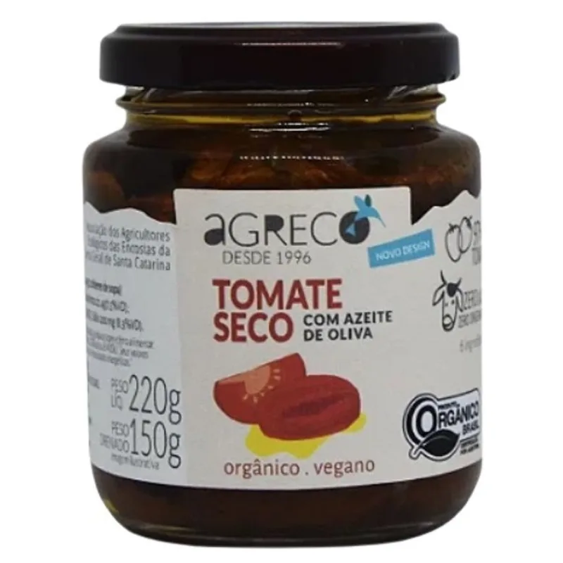 Kit 3X: Tomate Seco Orgânico Agreco 150g