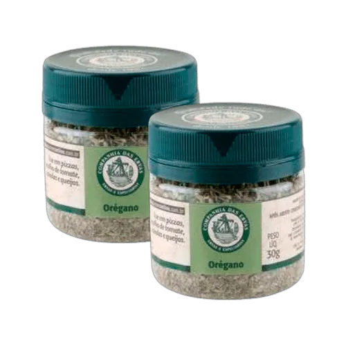 Kit 2x: Orégano Companhia Das Ervas 30g - Não Informado - Mercearia