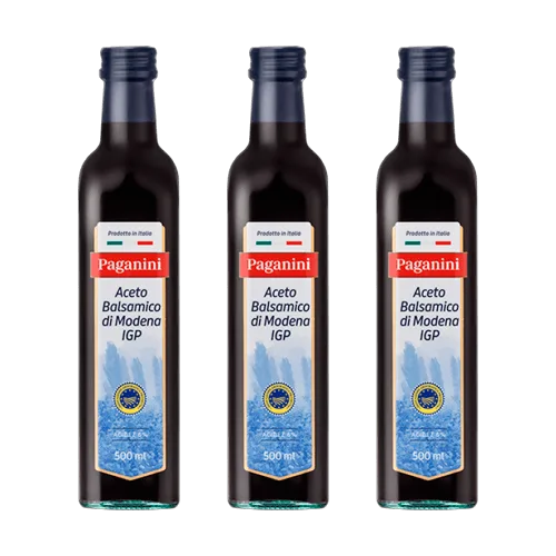 Kit 3x: Aceto Balsâmico Italiano Paganini 500ml - Não Informado - Mercearia