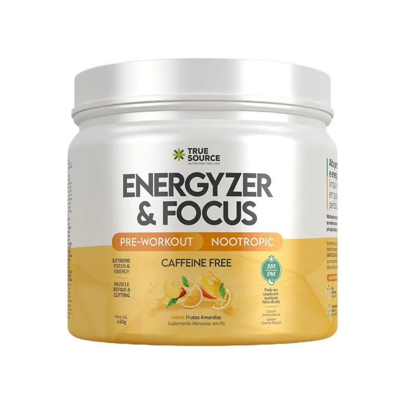 Kit 2X: Energético True Energyzer & Focus Frutas Amarelas