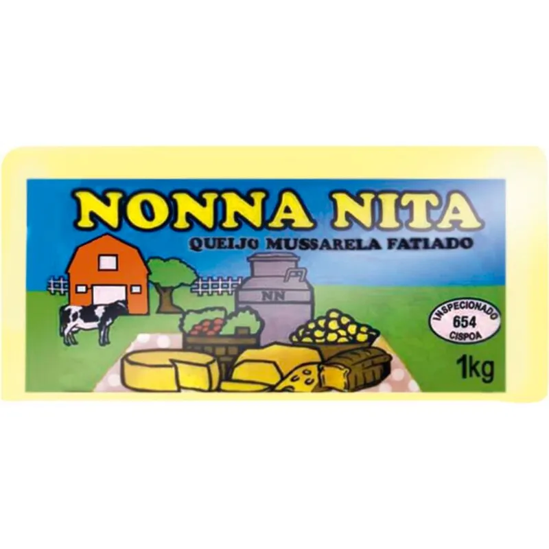 Queijo Mussarela Nonna Nita Fatiado 1kg