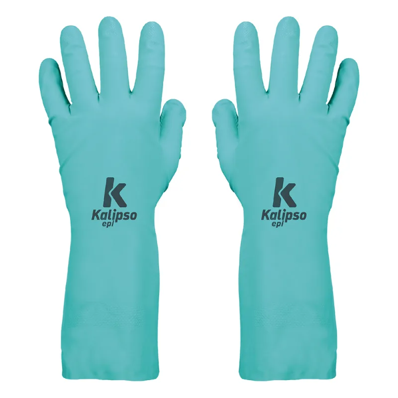 Luva Nitrili-ka 05 Clean Verde Kalipso 02078 02.07.8.3-G