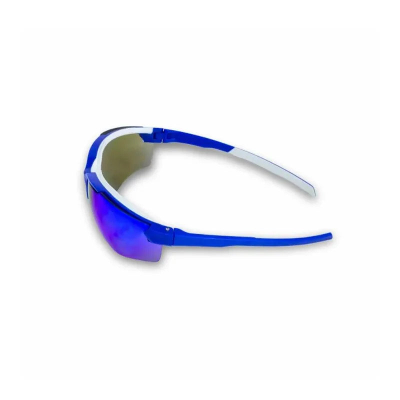 Oculos Kronos Esportivo Proteção Uv400 Corrida Bike Beach Tênis Azul