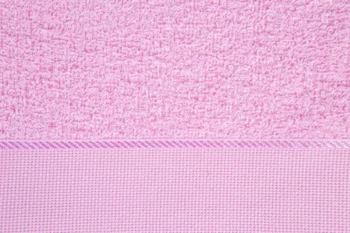 Toalha Rosto Estilotex Pink 30x45cm - PINK - Higiene E Beleza