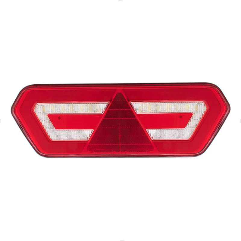 Lanterna Traseira LED Multifunção 24V Carreta Guerra Pisca Sequencial Braslux Direito