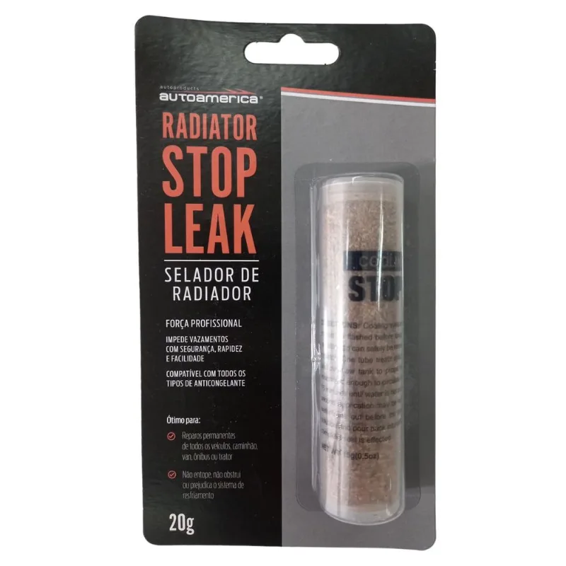 Selante Radiador Pó Stop Leak 20g Autoamerica