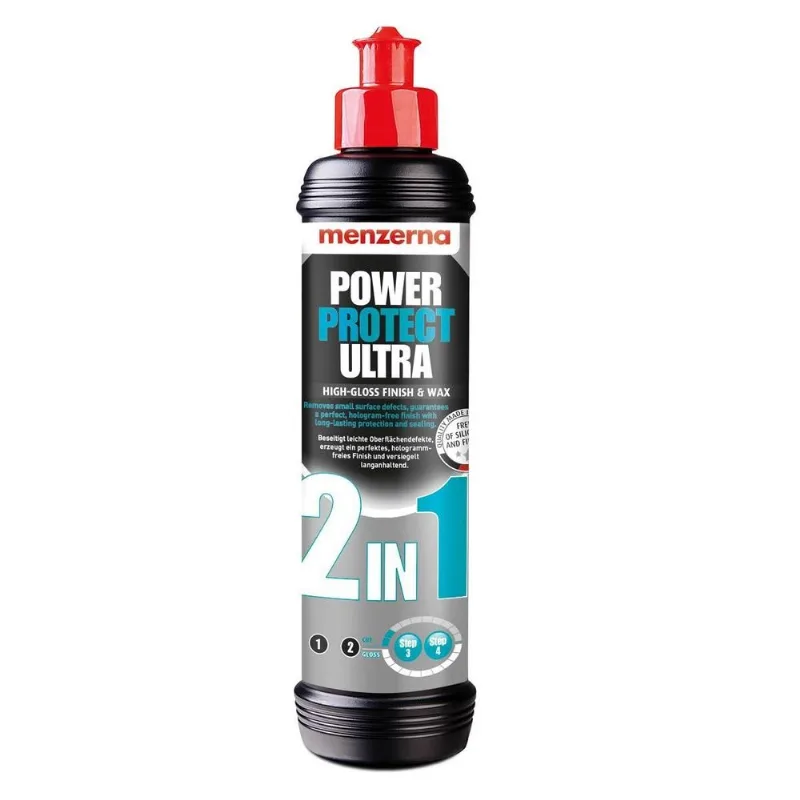 Power Protect Ultra 2 Em 1 Menzerna 250ml Brilho E Proteção