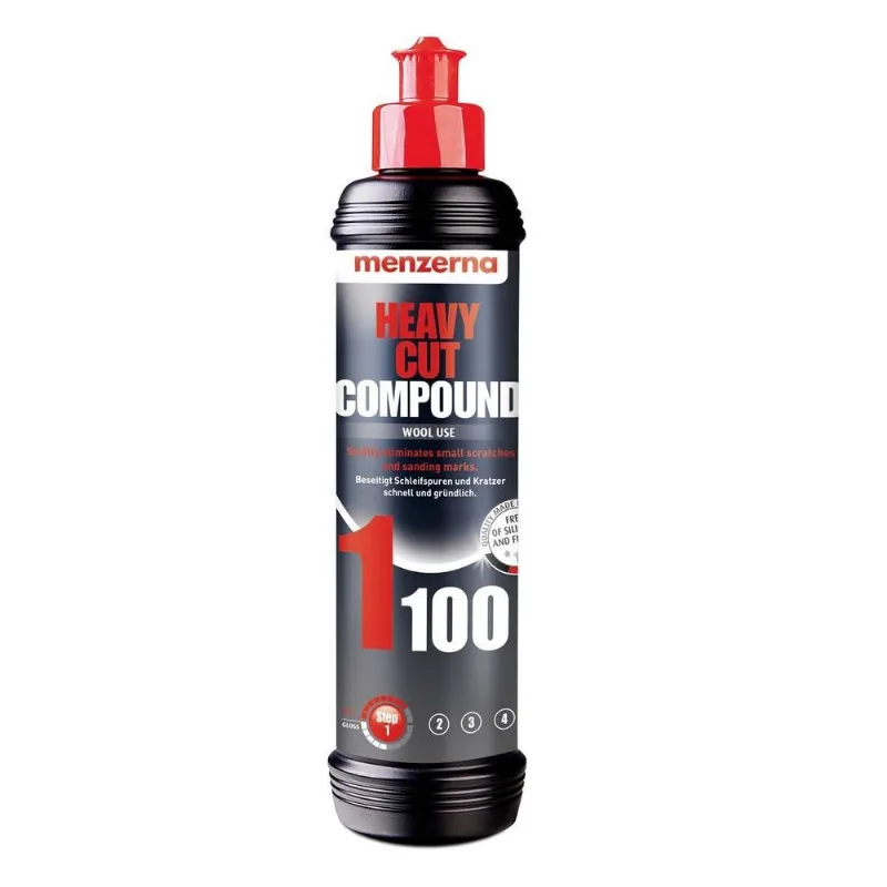 Heavy Cut Compound Menzerna 1100 250ml Polidor Corte Pesado