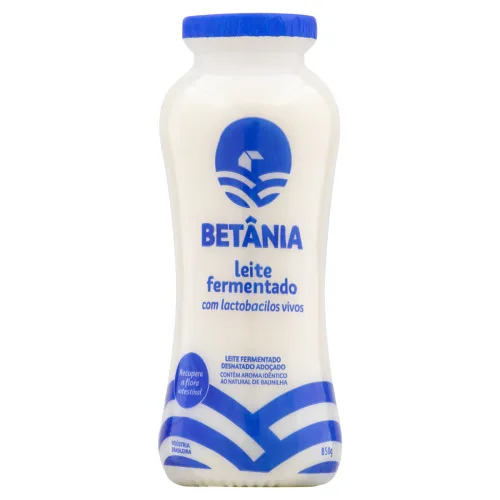 LEITE FERMENTADO DESNATADO BETÂNIA GARRAFA 850G EMBALAGEM ECONÔMICA - BETÂNIA