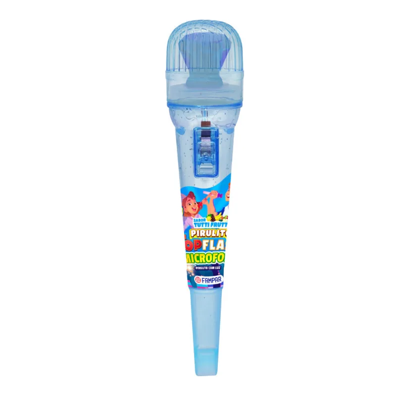 Pirulito Fampar Top Flash Microfone